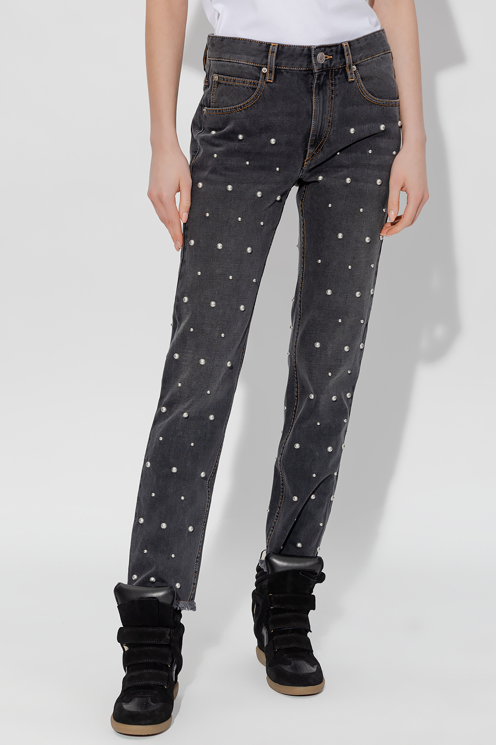 Black 'Dulano' jeans Marant Etoile - SchaferandweinerShops